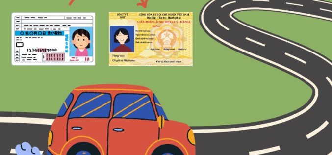 Thủ tục đổi bằng lái xe nước ngoài sang Giấy phép lái xe Việt Nam